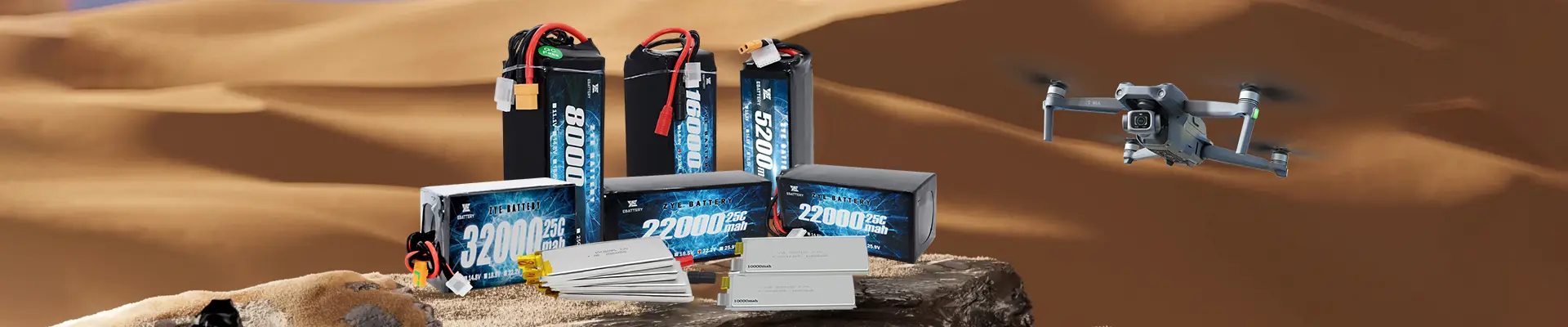 Drohne Lipo -Batterie